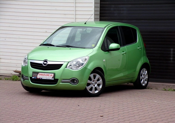 Opel Agila cena 15900 przebieg: 170900, rok produkcji 2008 z Gryfów Śląski małe 436